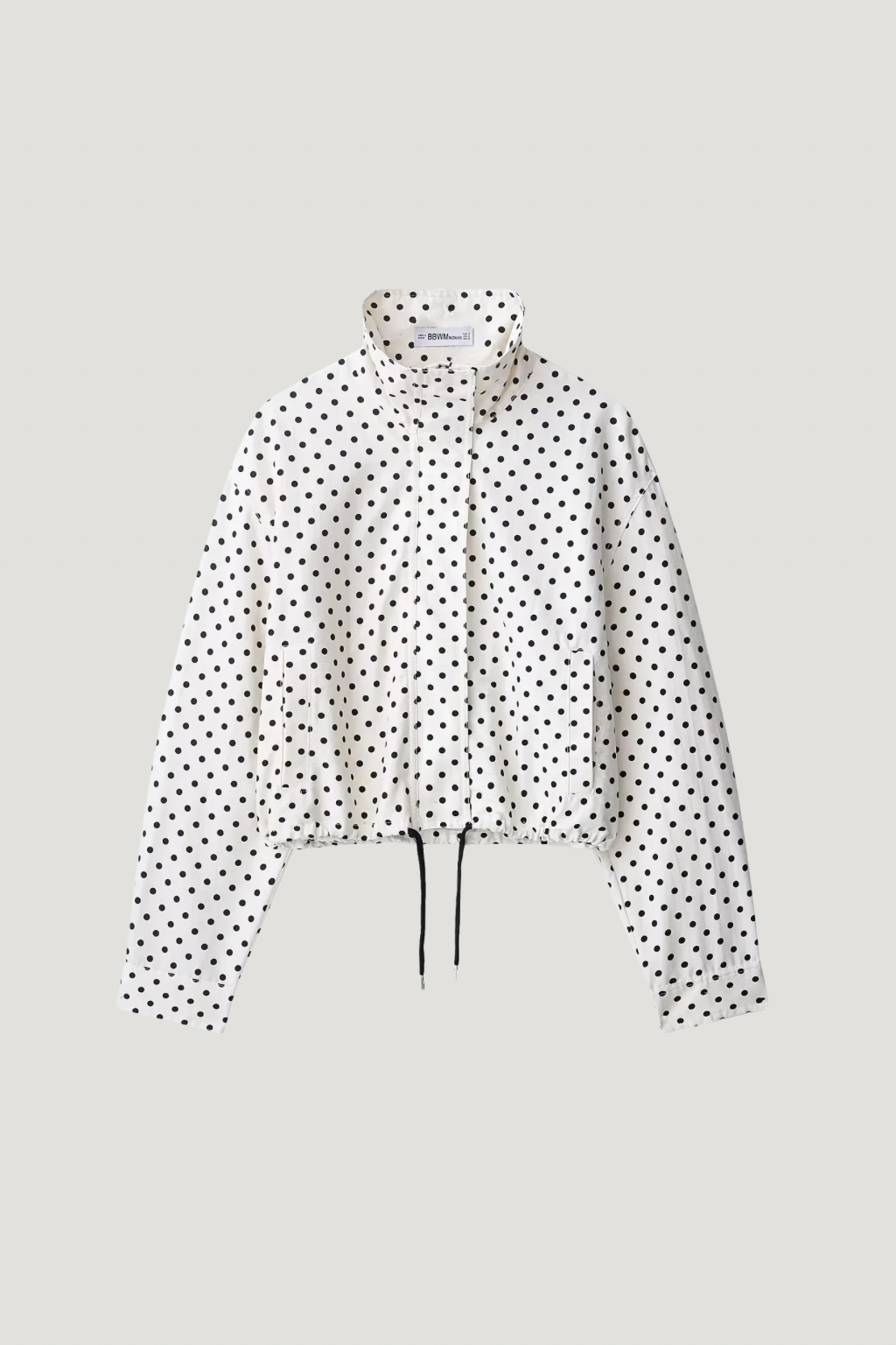 Amarenne - Polka Dot Jacket & Skirt Set