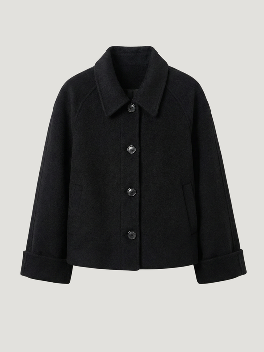 Amarenne - Minimal Collar Jacket