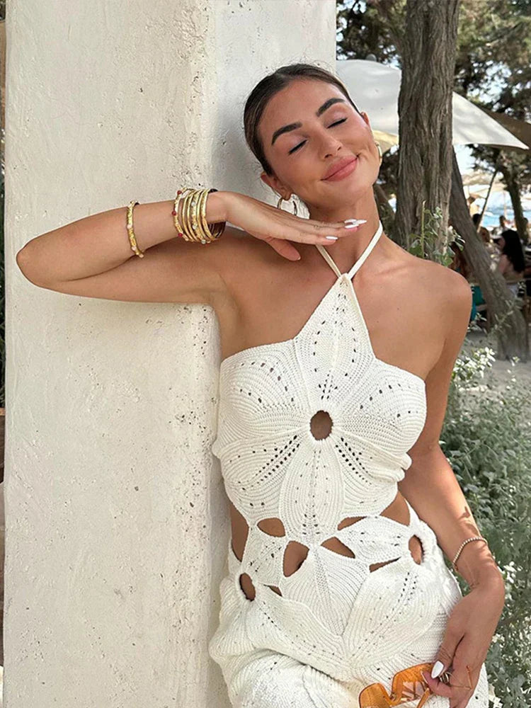 Amarenne - Crochet Summer Dress