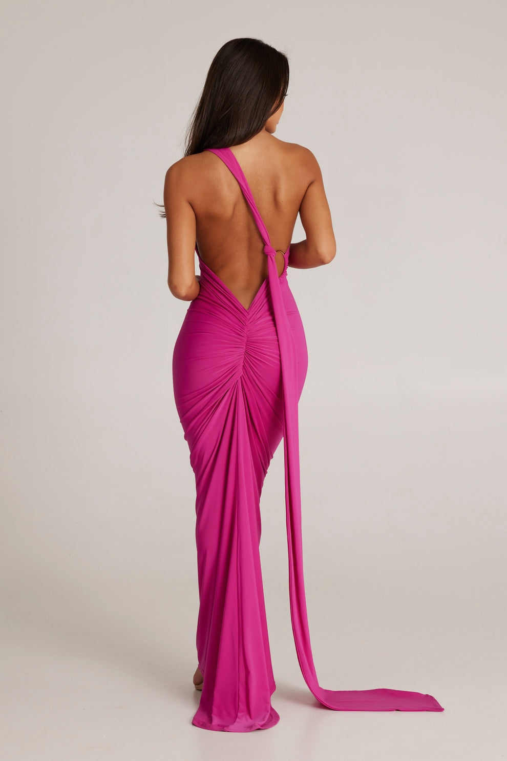 Amarenne - Abby Backless Maxi Dress