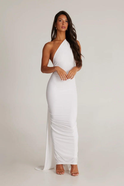 Amarenne - Abby Backless Maxi Dress